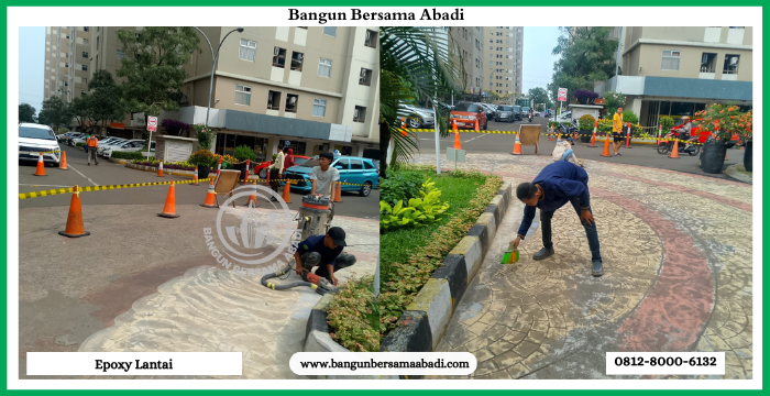 Epoxy Lantai Apartement
