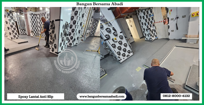 Jasa Epoxy Lantai Anti Slip