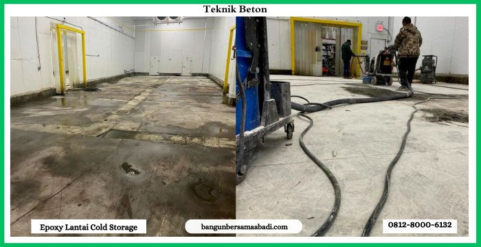 Cat Lantai Cold Storage