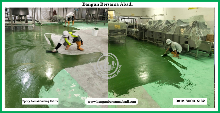 Epoxy Lantai Gudang Pabrik
