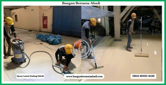 Jasa Epoxy Lantai Gudang