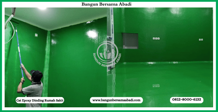 Cat Epoxy Dinding Rumah Sakit