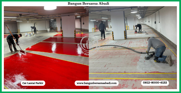 Cat Lantai Parkir Epoxy